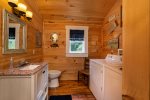 Shared Guest Bathroom and Laundry Room